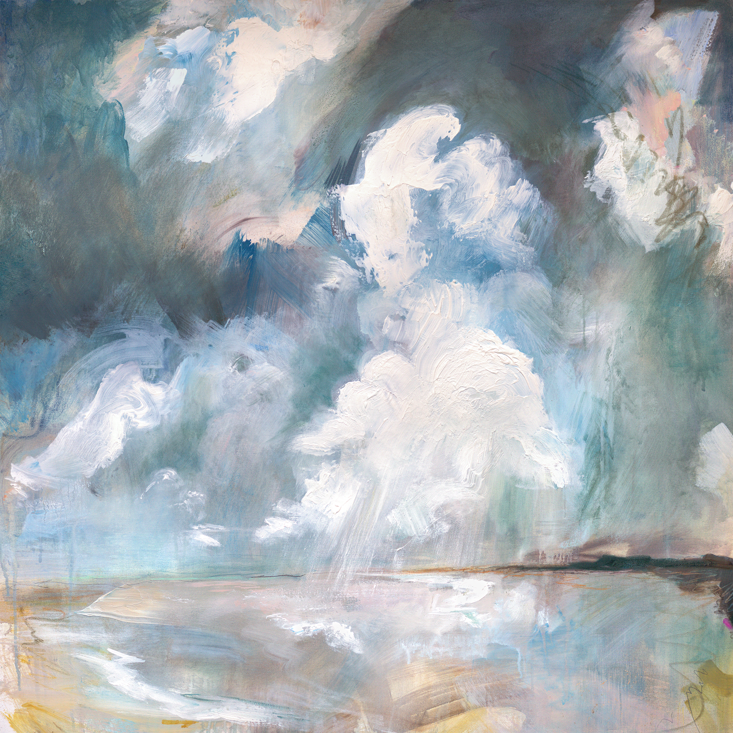 Breathe I, Original Painting on Canvas