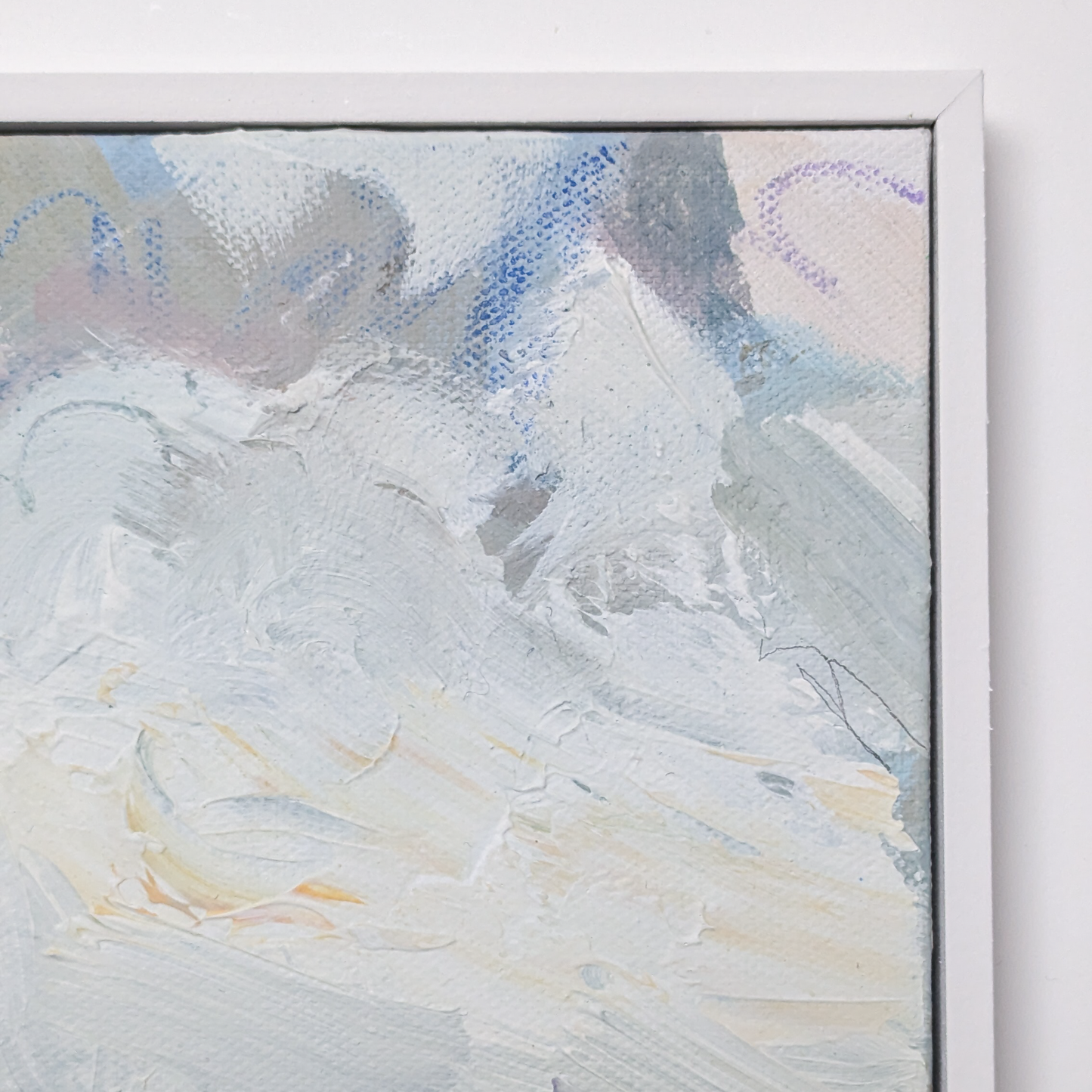 The Beginnings of Spring, Original Painting on Canvas