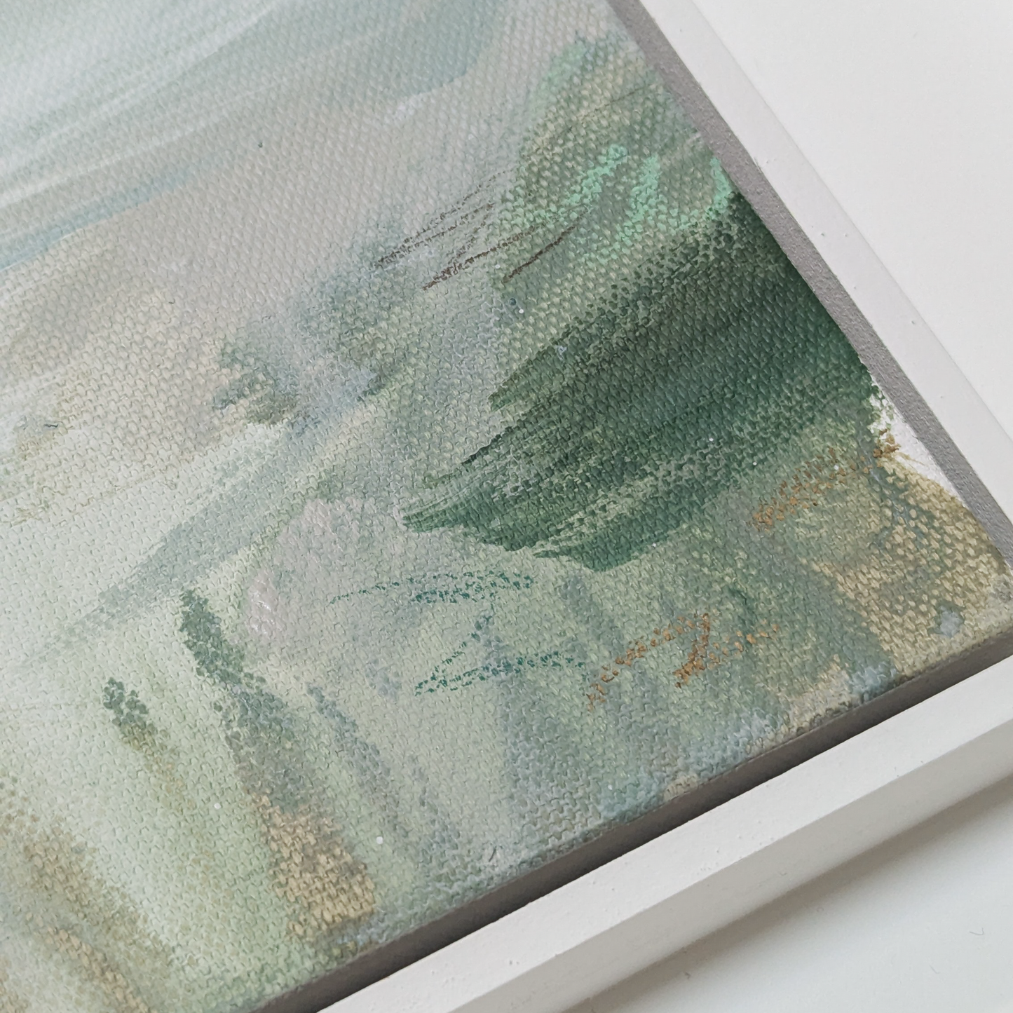 Seaweed Shores I, Original Painting on Canvas