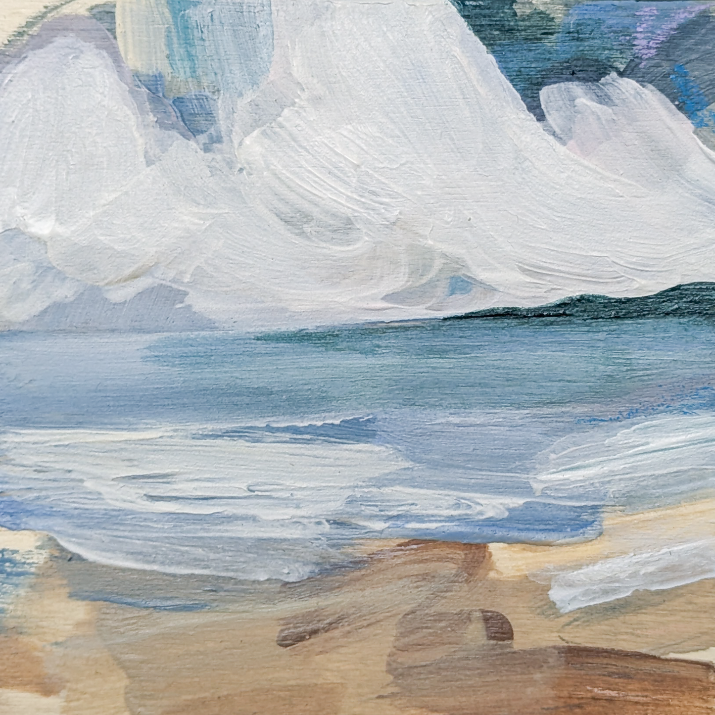 The Fresh Sea Air VI, Original Painting on Board