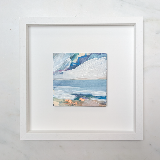Jewels in the Sand IV, Original Painting on Board