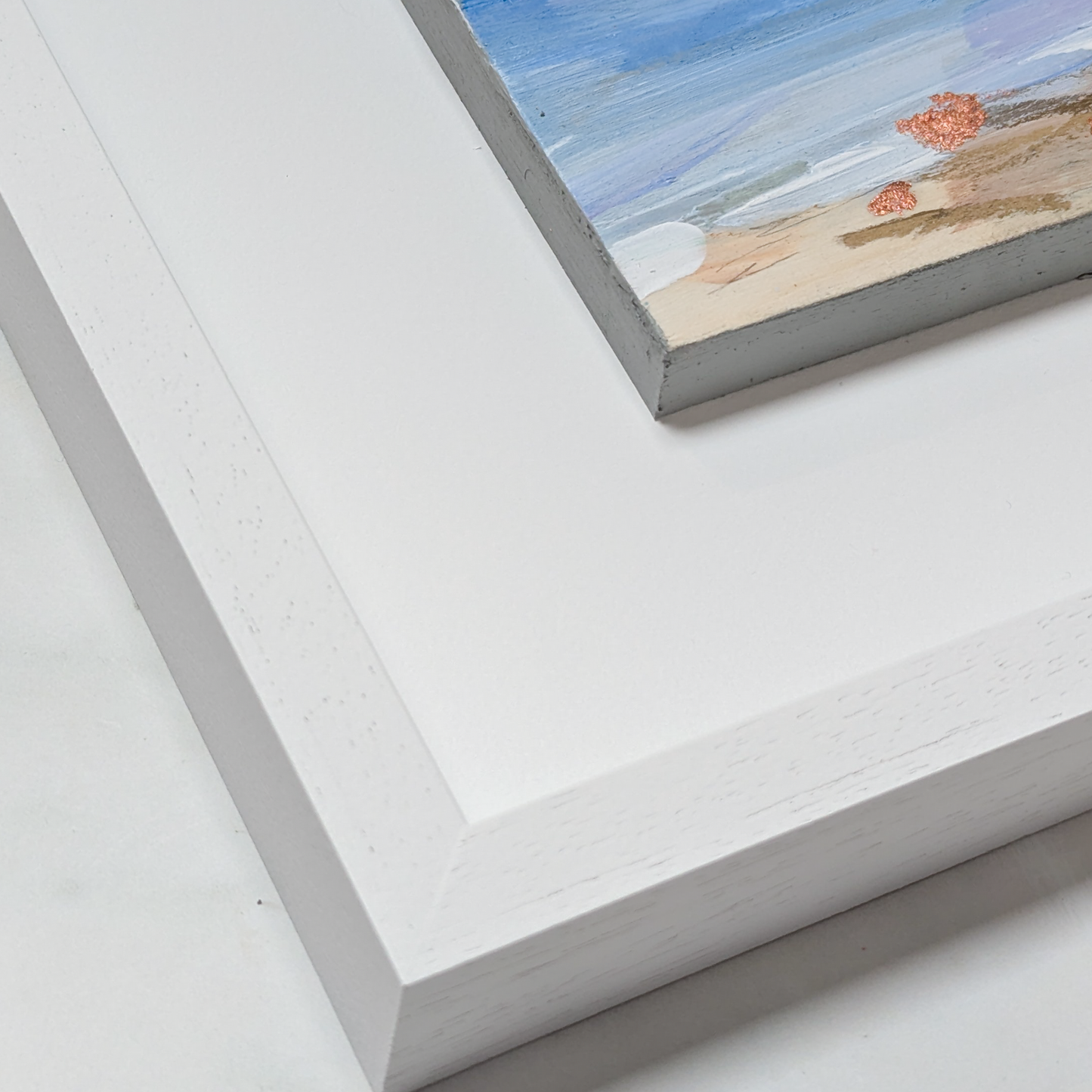 Spring on the Shore I, Original Painting on Board