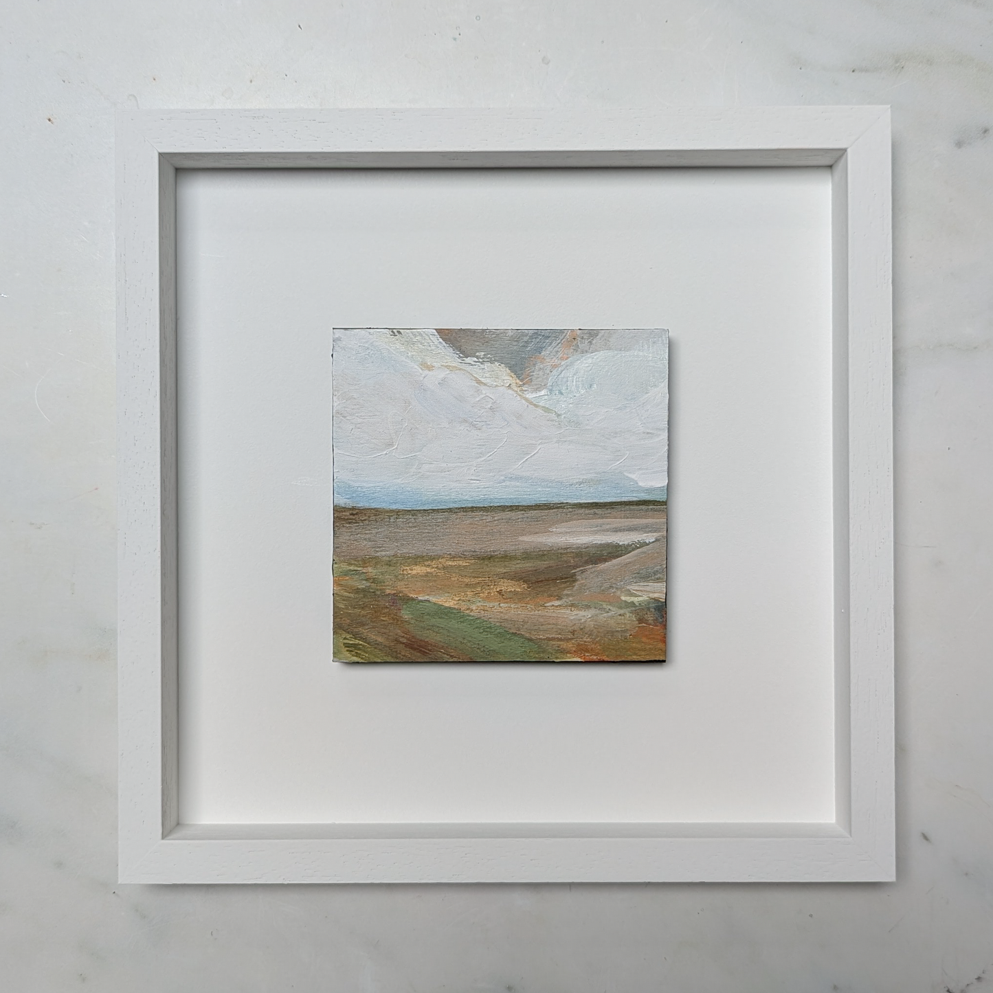 Touching the Earth I, Original Painting on Board