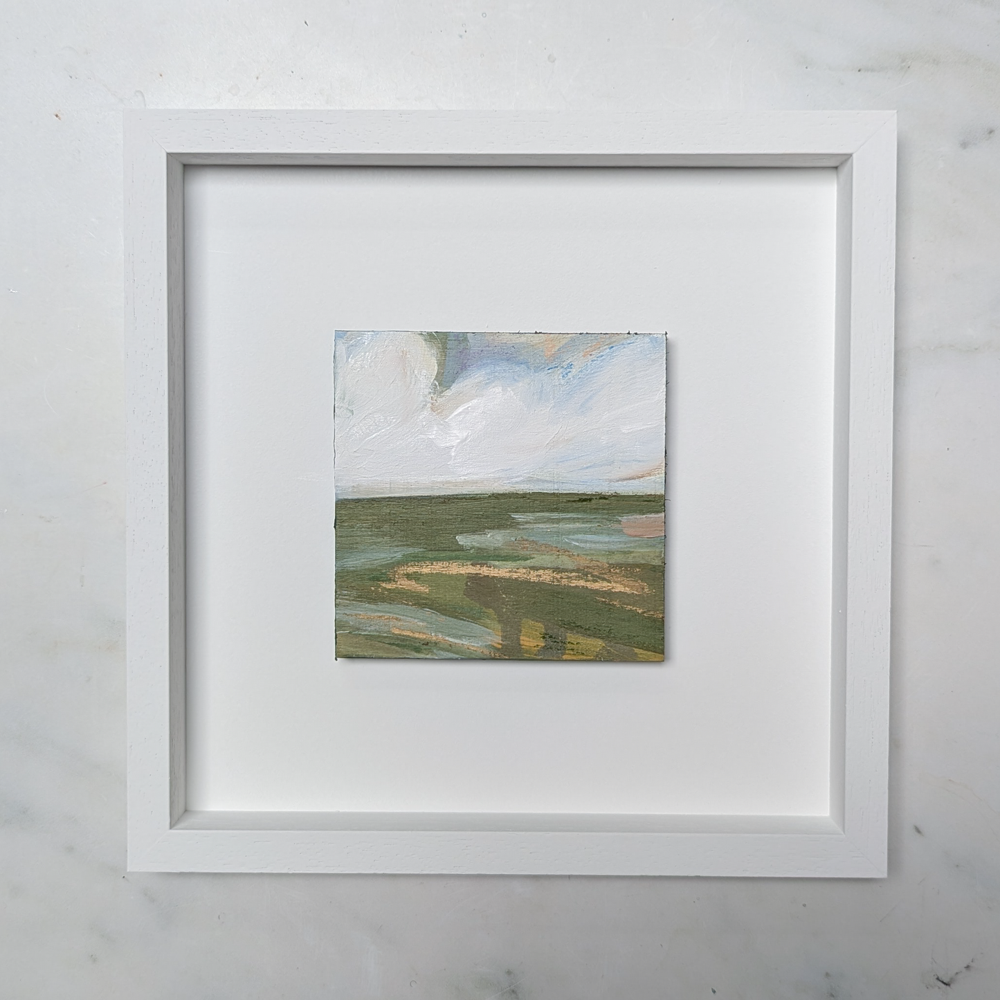 After the Downpour II, Original Painting on Board