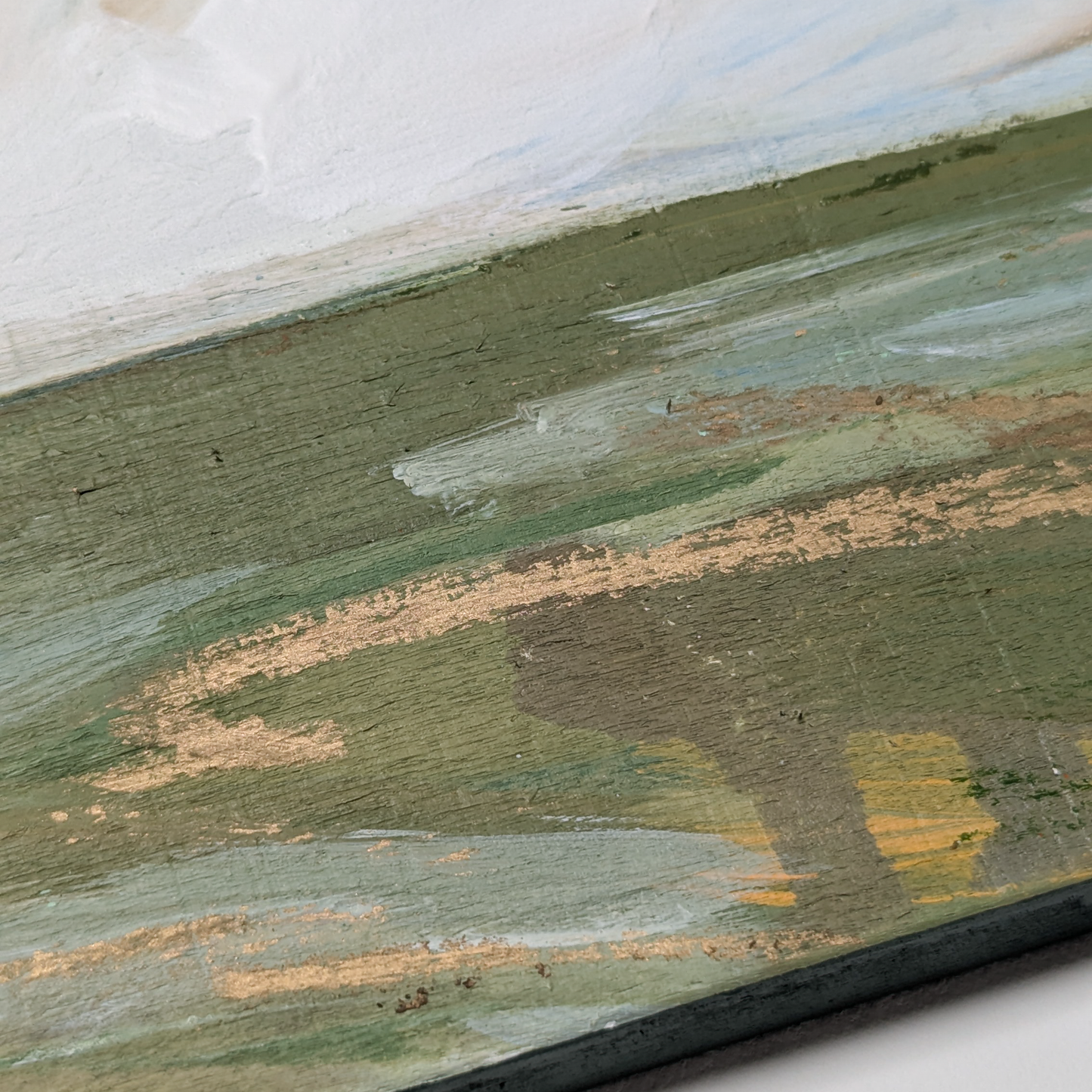After the Downpour II, Original Painting on Board