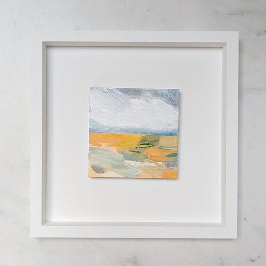 Fields of Butter I, Original Painting on Board