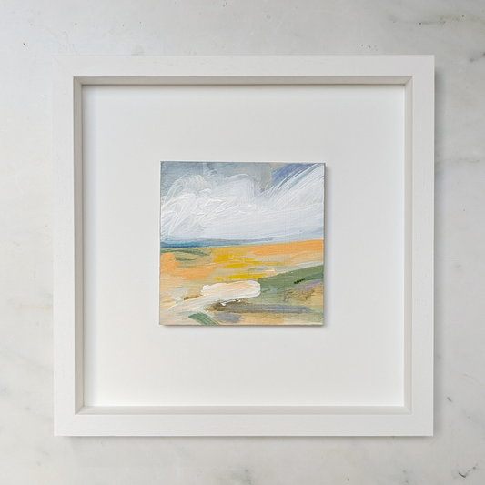 Fields of Butter III, Original Painting on Board