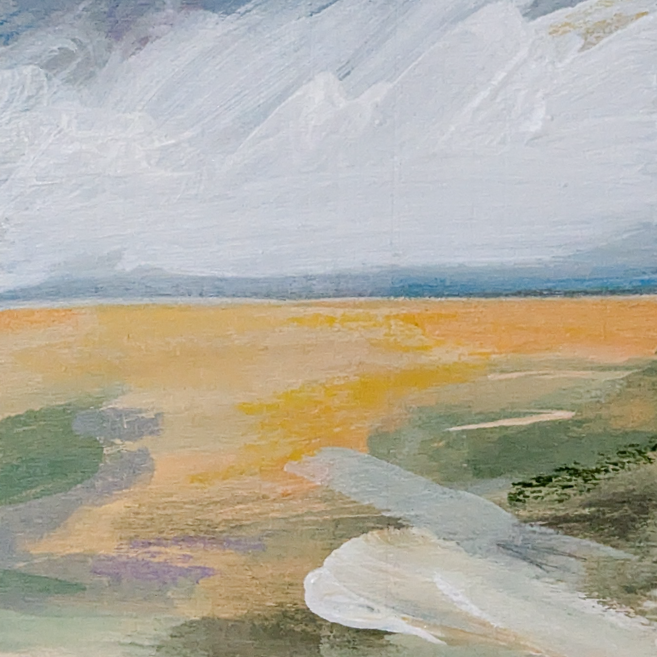 Fields of Butter IV, Original Painting on Board