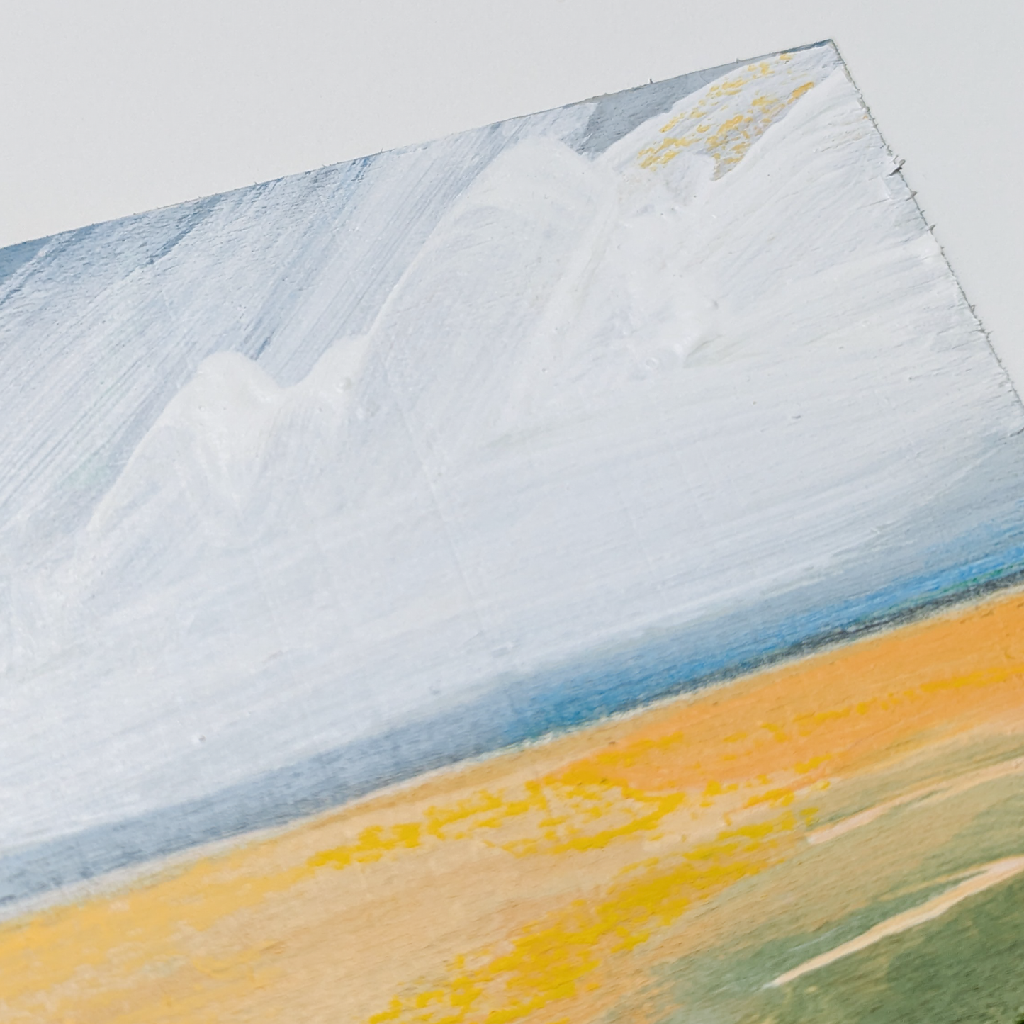 Fields of Butter IV, Original Painting on Board