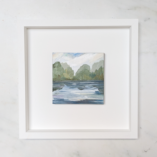 Ripples on the Lake II, Original Painting on Board