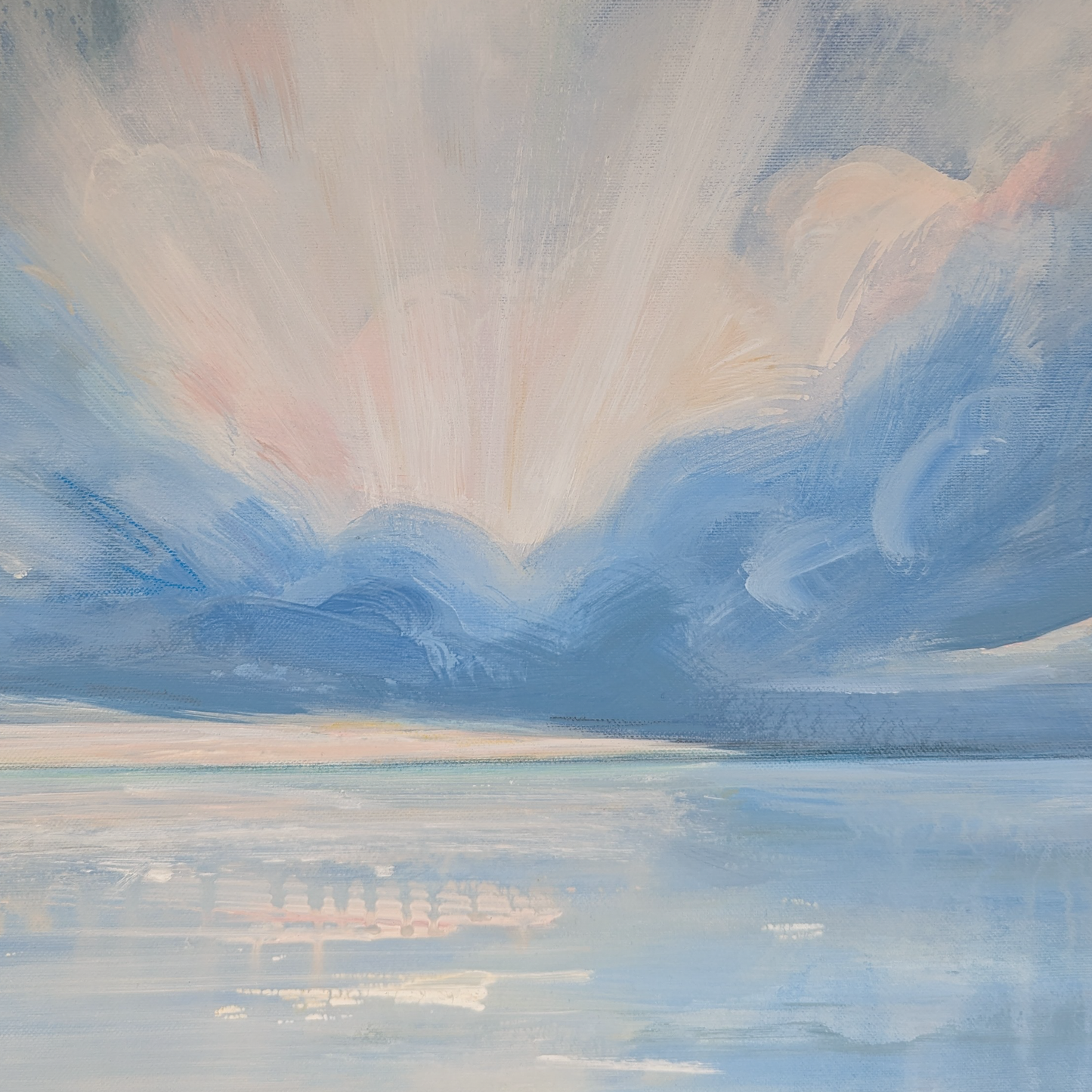 A New Beginning, Original Painting on Canvas