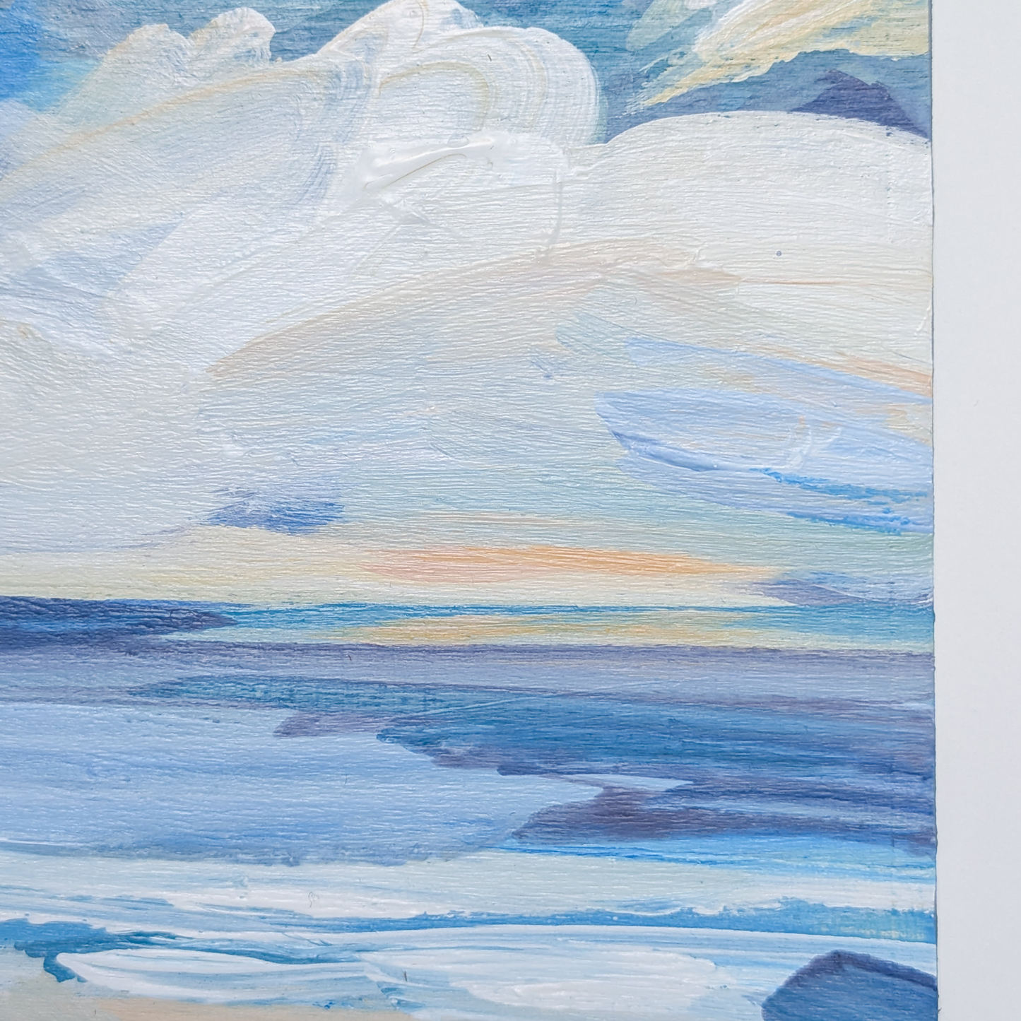 Let's Celebrate What We Have II, Original Painting on Board