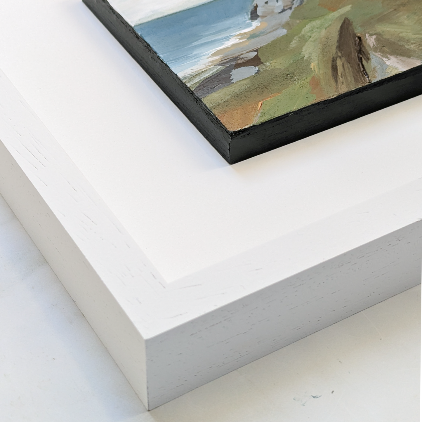 Cliff Walks II, Original Painting on Board