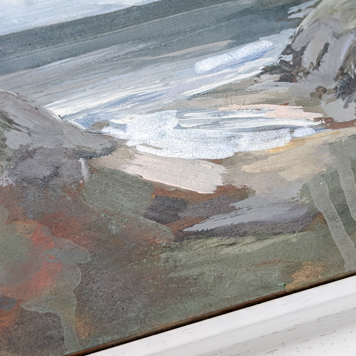 The Cwtch Collection - Cottage III, Original Painting on Board