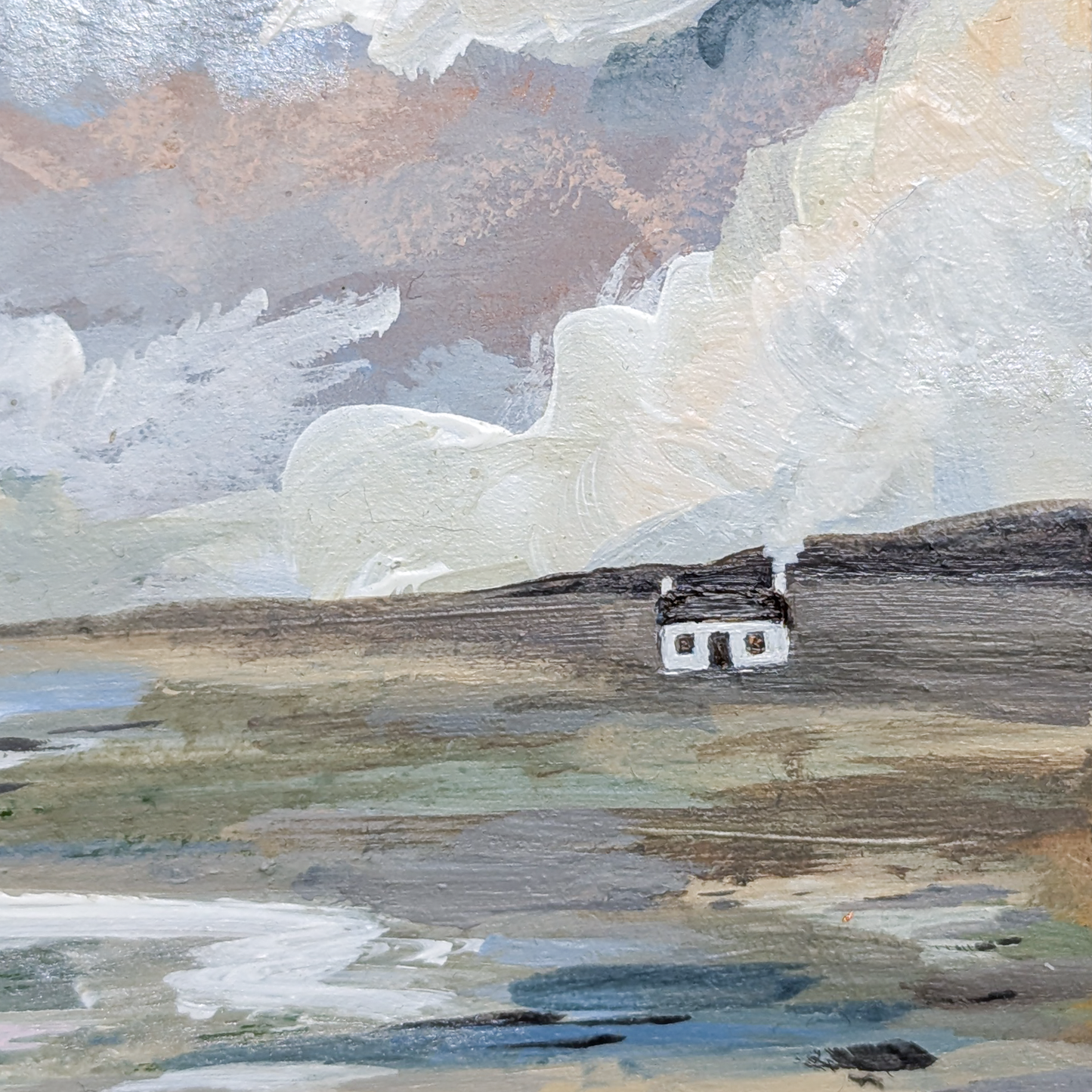 The Cwtch Collection - Cottage IV, Original Painting on Board
