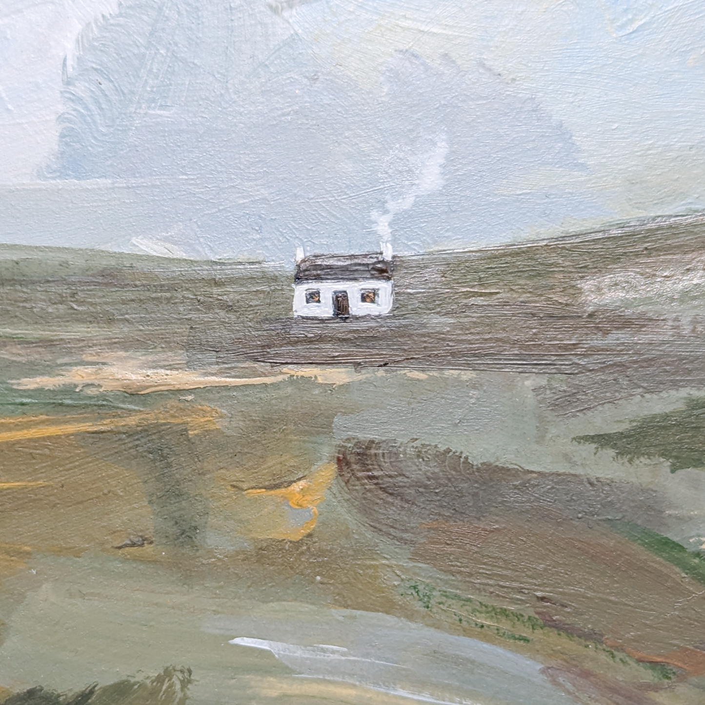 The Cwtch Collection - Cottage V, Original Painting on Board