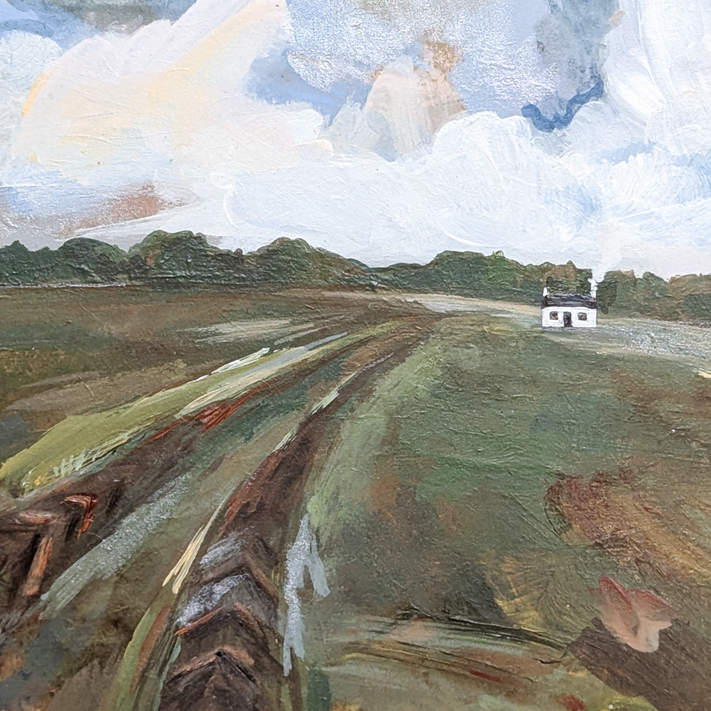 The Cwtch Collection - Cottage VI, Original Painting on Board