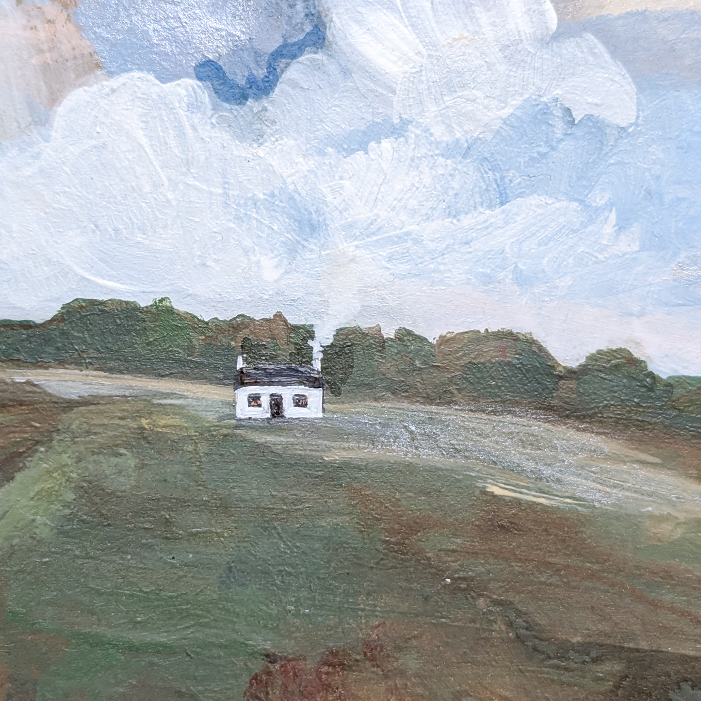 The Cwtch Collection - Cottage VI, Original Painting on Board