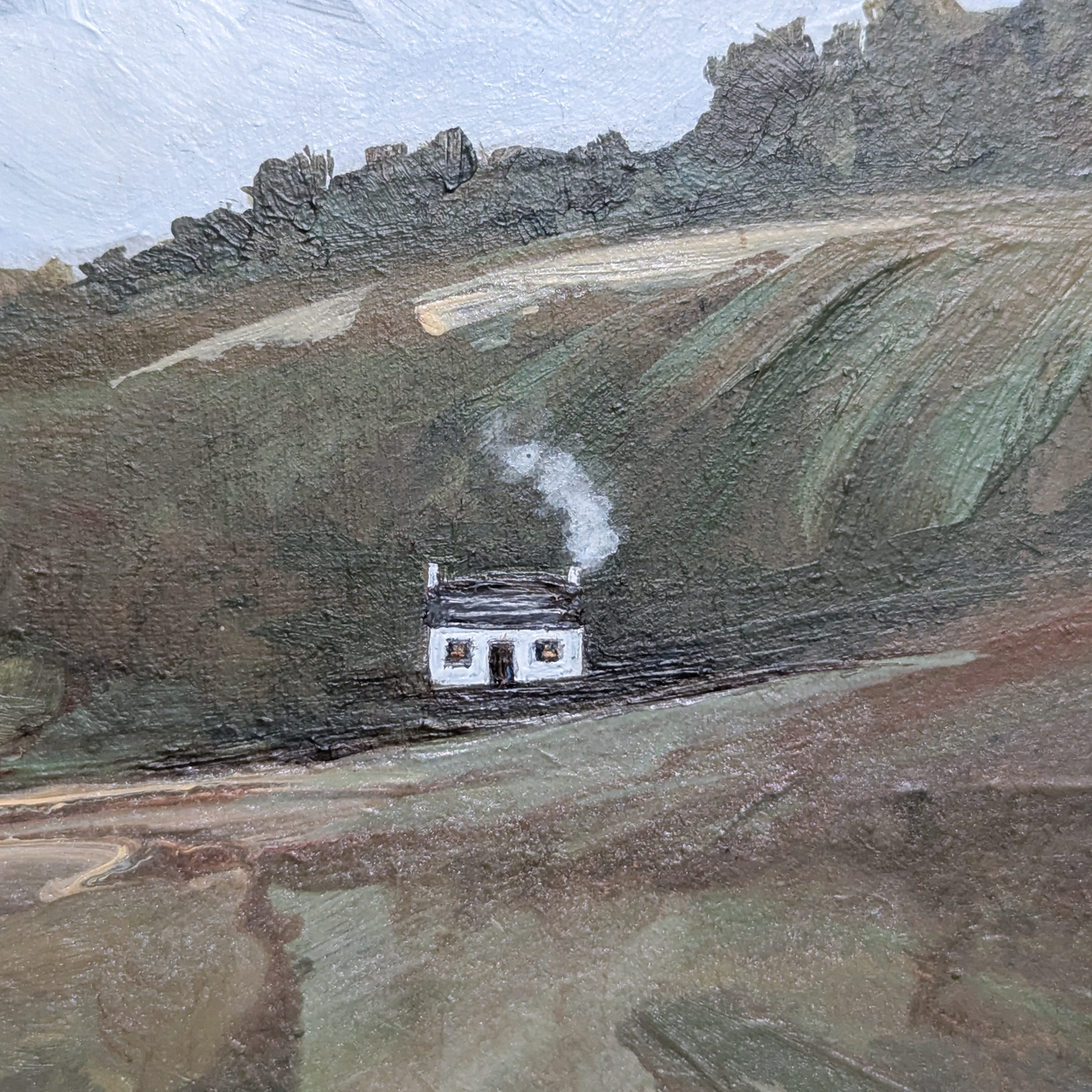 The Cwtch Collection - Cottage VIII, Original Painting on Board