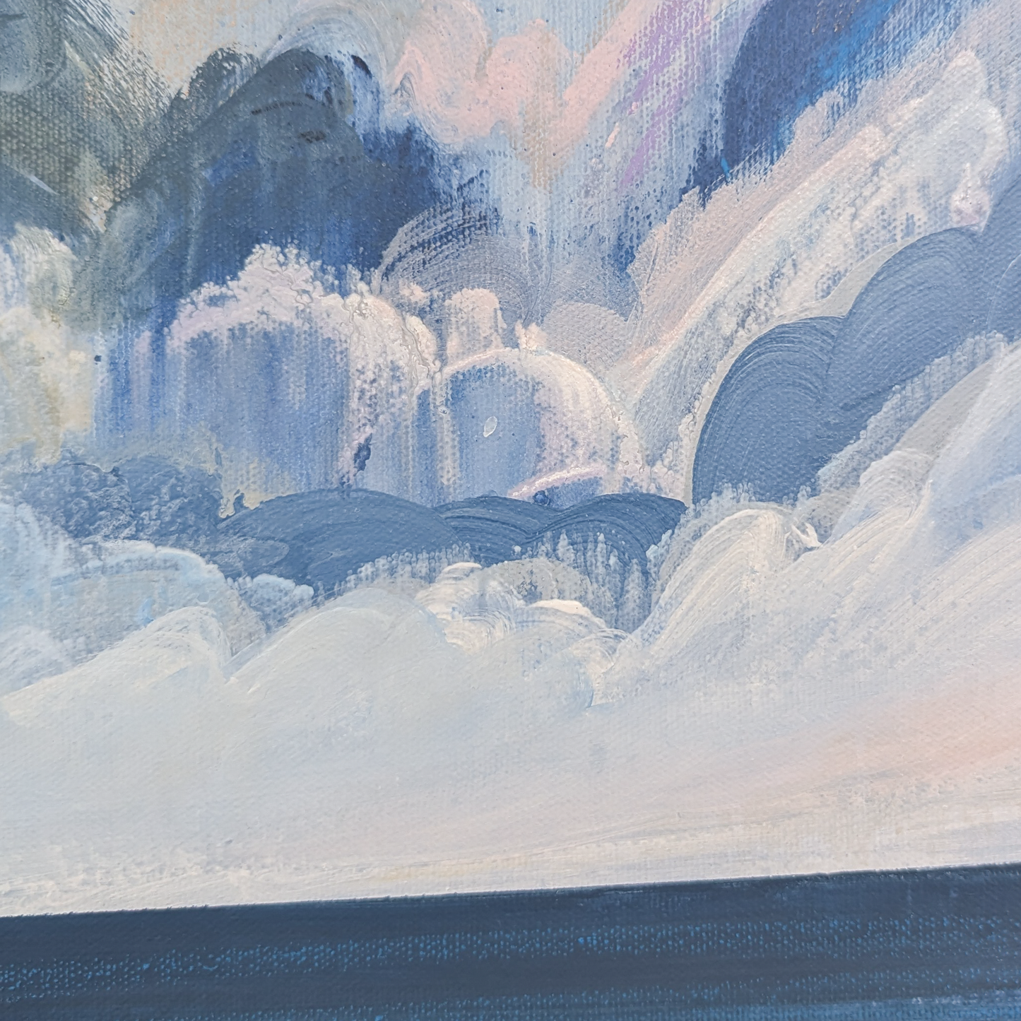 A Moment of Tranquillity, Original Painting on Canvas