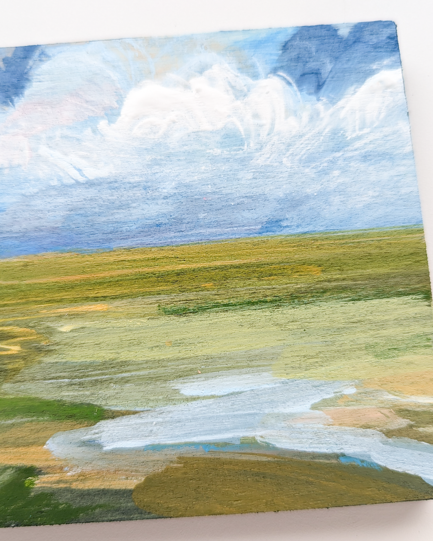 Full of Life III, Original Painting on Board