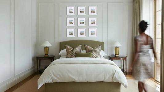 How to Create a Calm Home with Original Art | Interior Styling Ideas