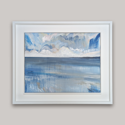 A Peaceful Morning, Original Painting on Canvas