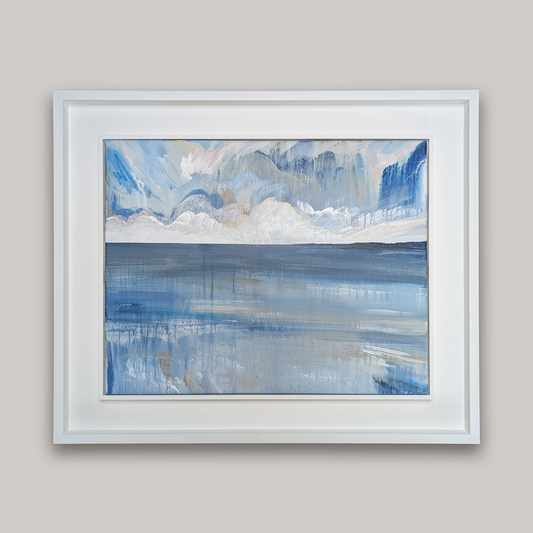 A Peaceful Morning, Original Painting on Canvas