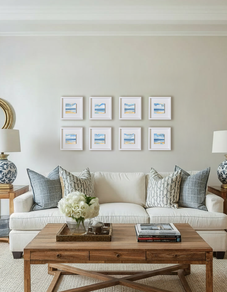 Peaceful Shores, Gallery Wall Set