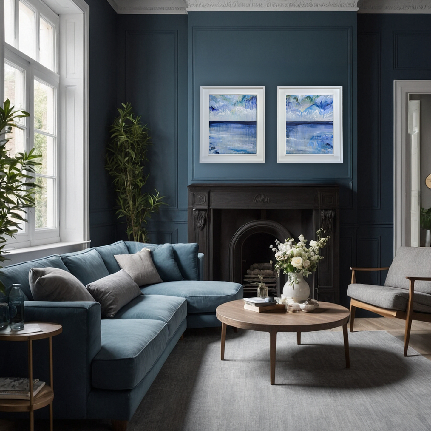 Coastal Dreams, Original Painting on Canvas