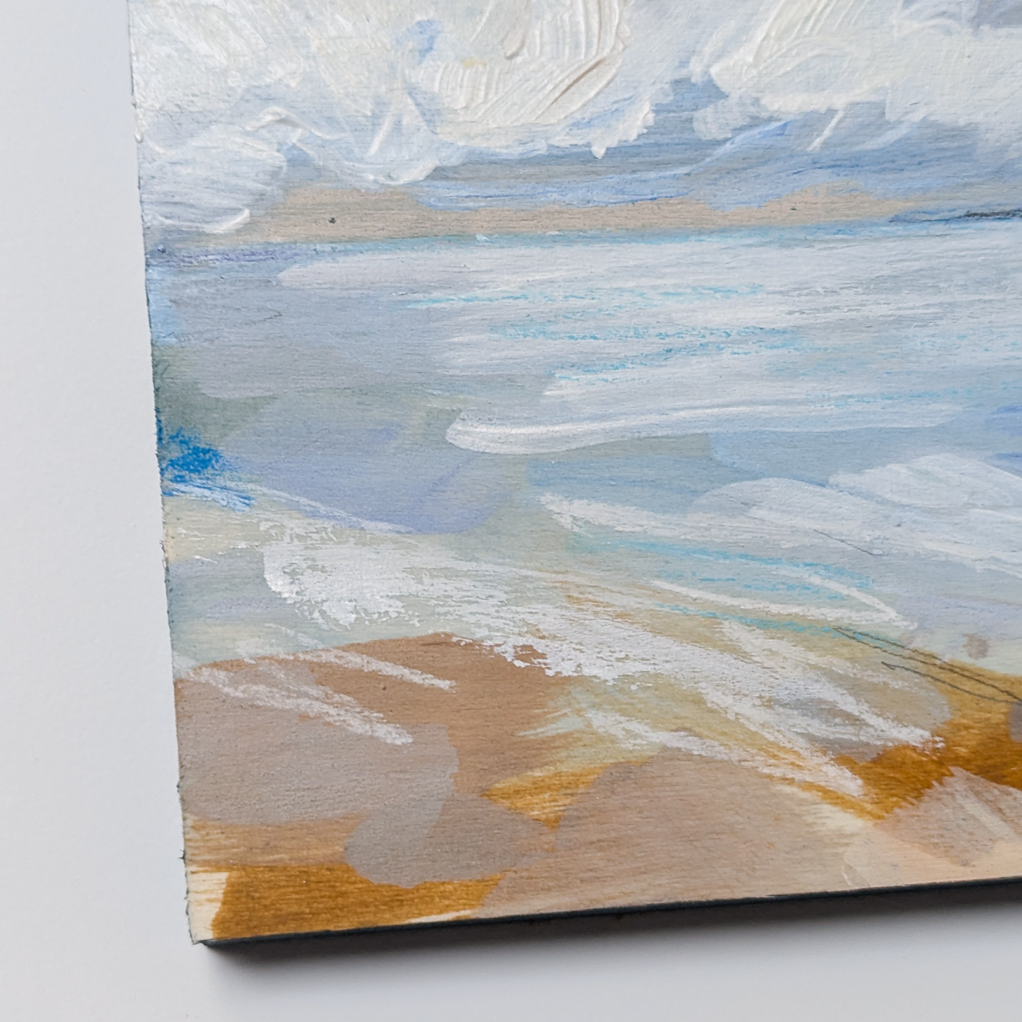 Looking Ahead I, Original Painting on Board