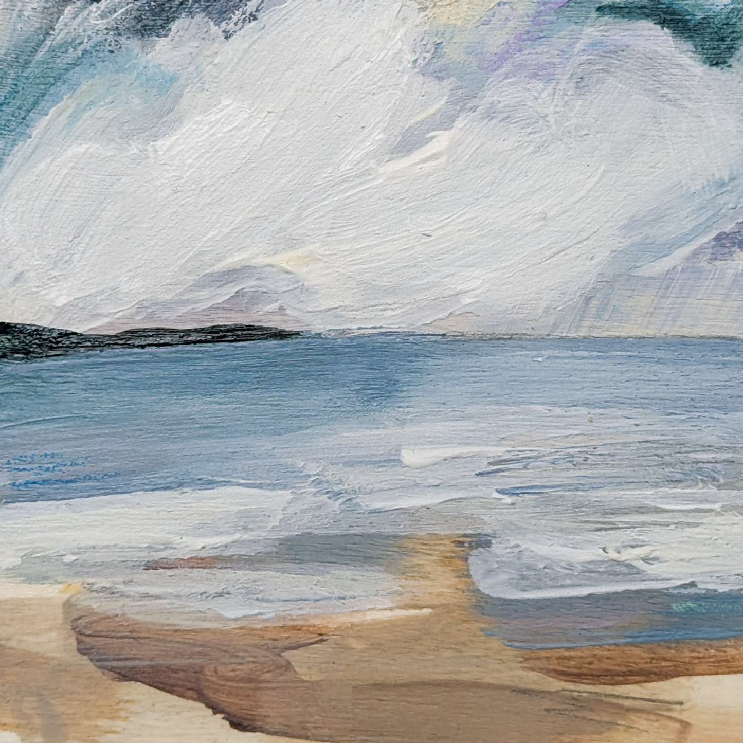 The Fresh Sea Air I, Original Painting on Board