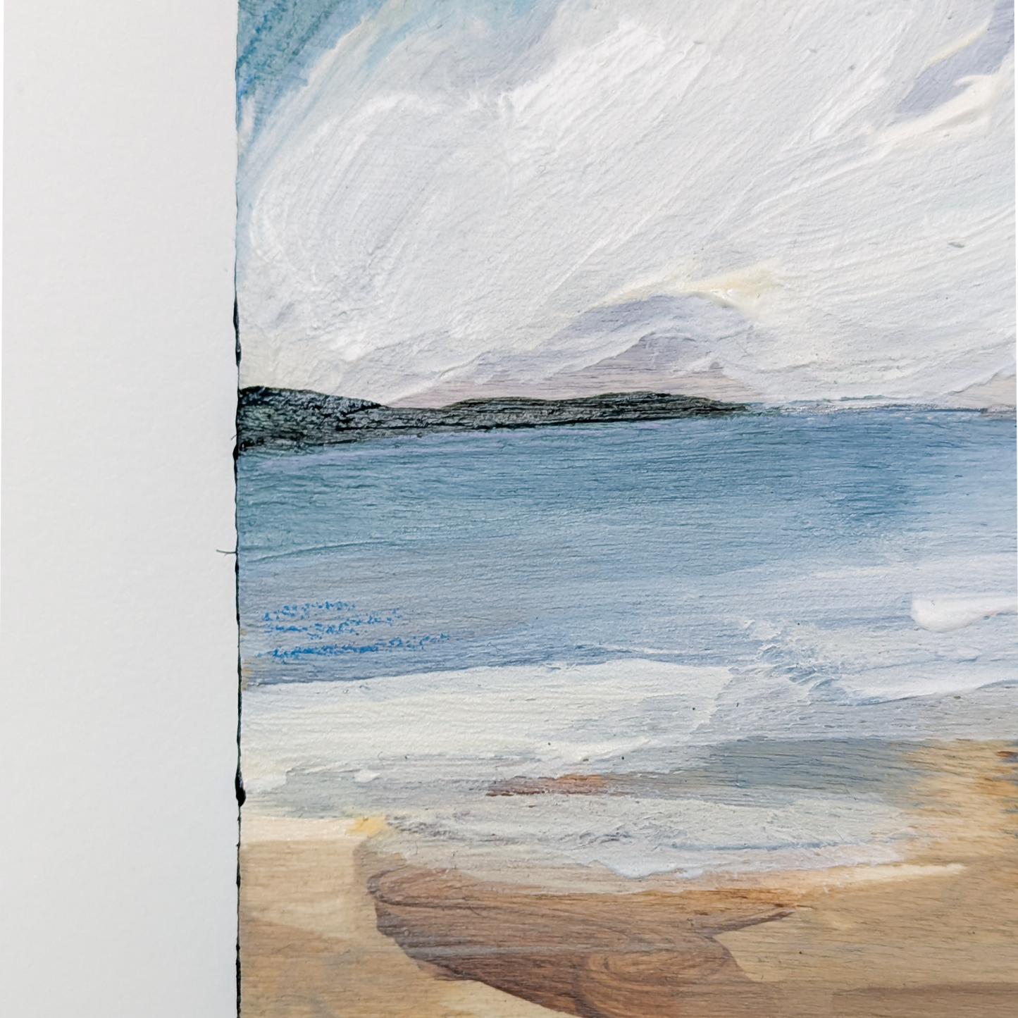 The Fresh Sea Air I, Original Painting on Board
