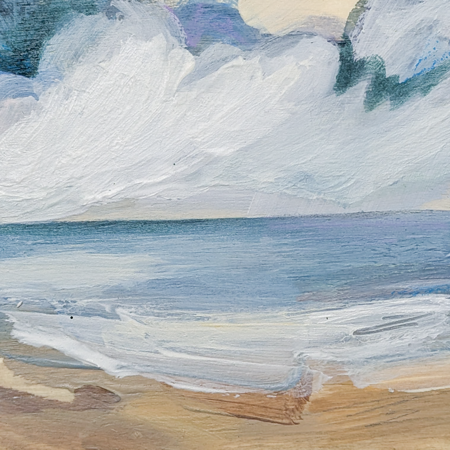 The Fresh Sea Air II, Original Painting on Board