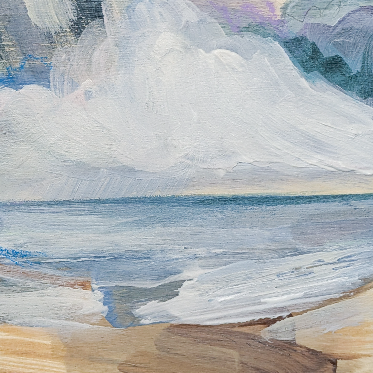 The Fresh Sea Air V, Original Painting on Board