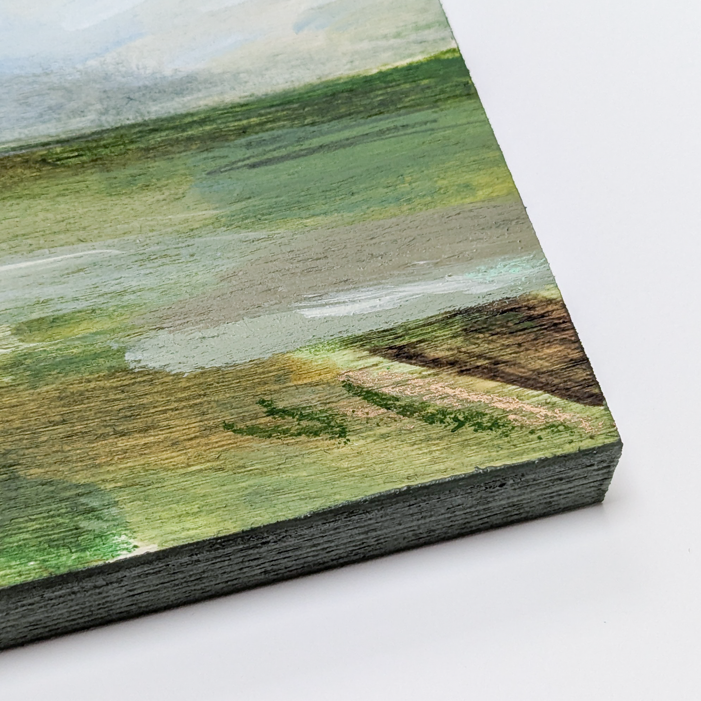 Moody Skies Ahead II, Original Painting on Board