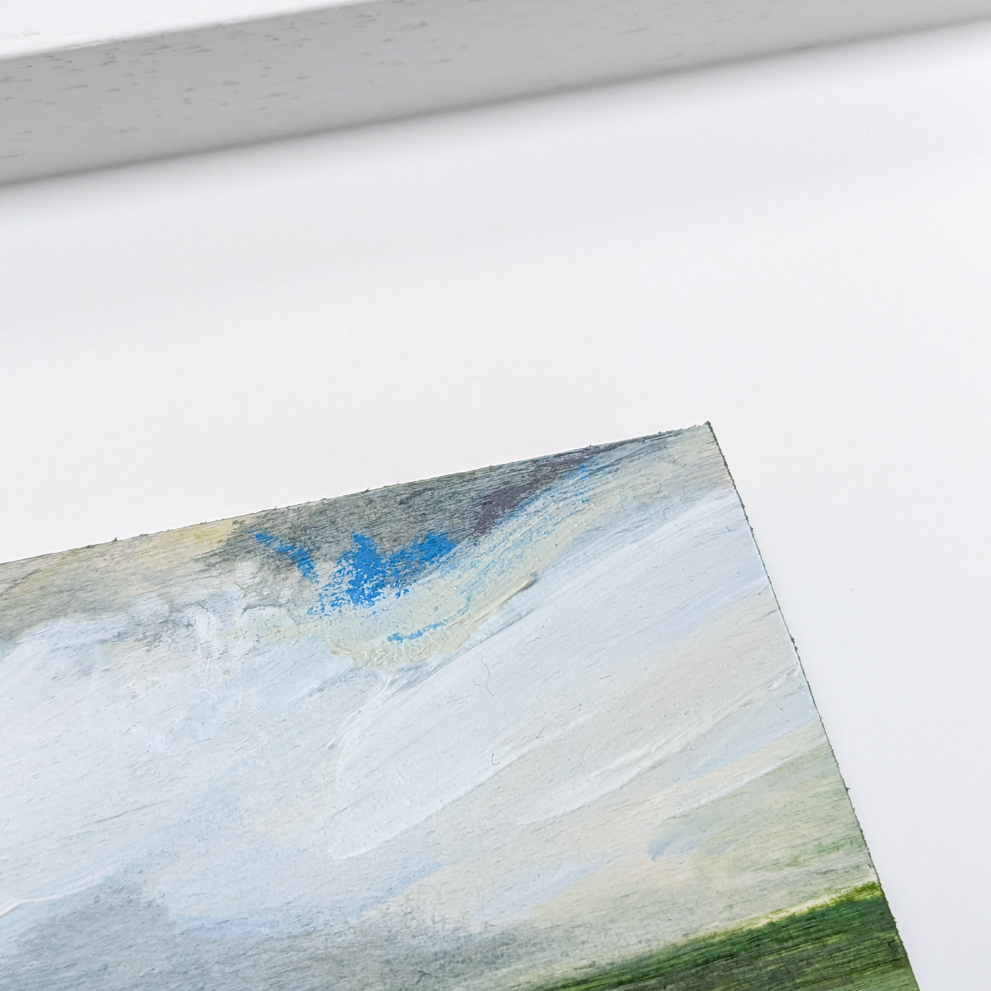 Moody Skies Ahead II, Original Painting on Board