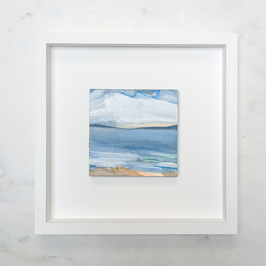 Across the Waves II, Original Painting on Board