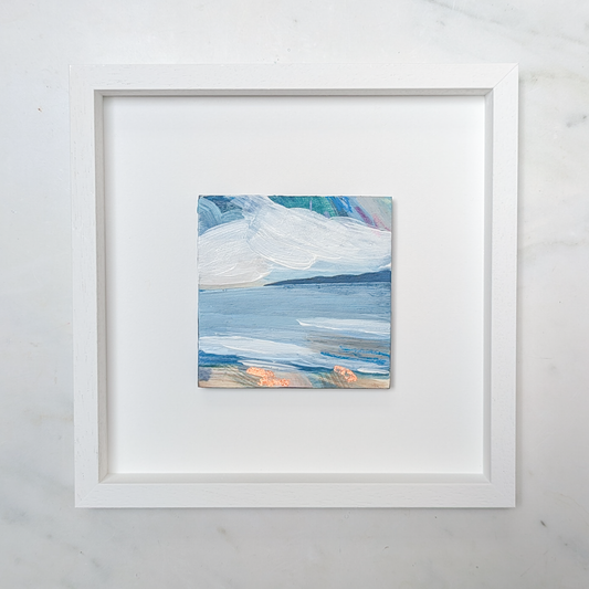 Jewels in the Sand III, Original Painting on Board