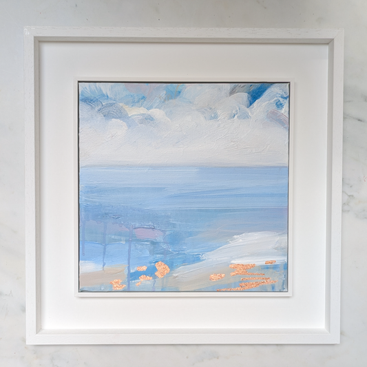 Aurora Tides I, Original Painting on Canvas