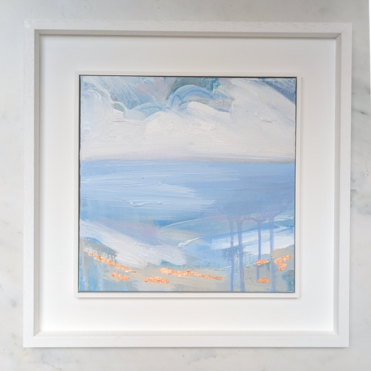 Aurora Tides II, Original Painting on Canvas