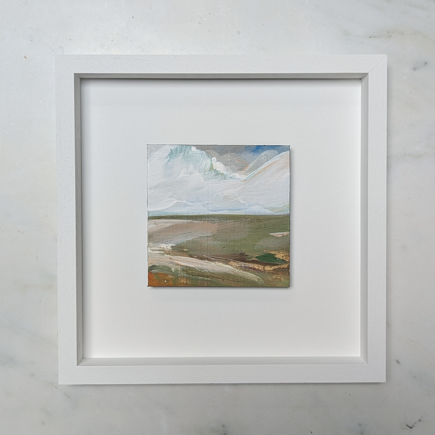Touching the Earth II, Original Painting on Board