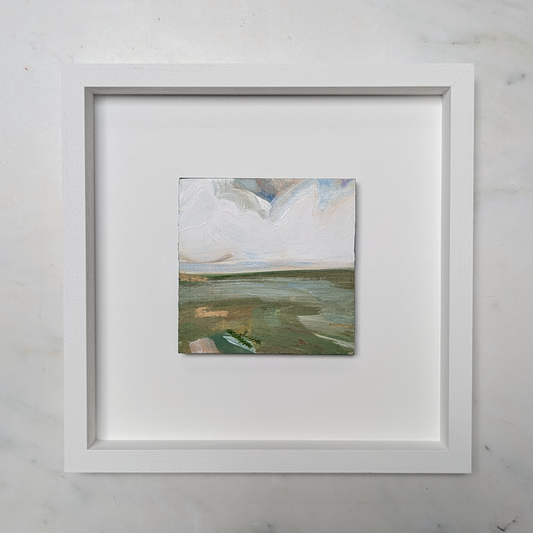 After the Downpour I, Original Painting on Board