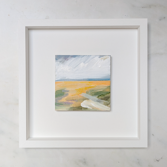 Fields of Butter IV, Original Painting on Board