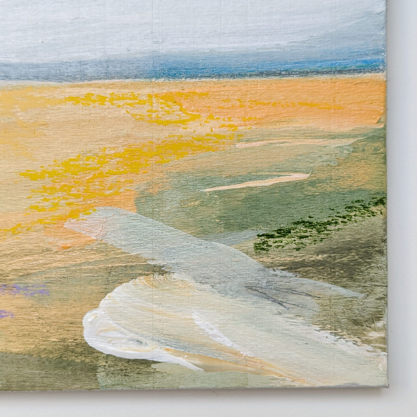 Fields of Butter IV, Original Painting on Board