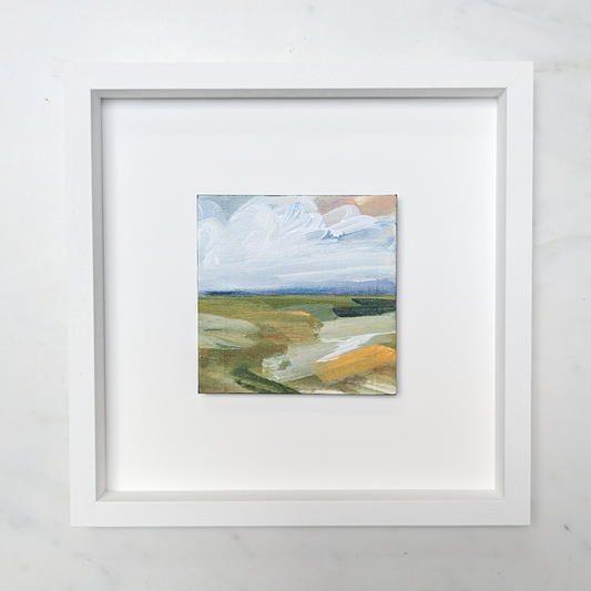 In the Meadow II, Original Painting on Board