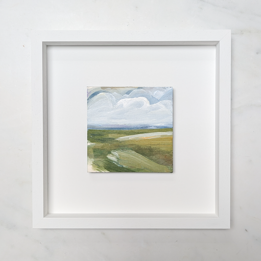 In the Meadow III, Original Painting on Board