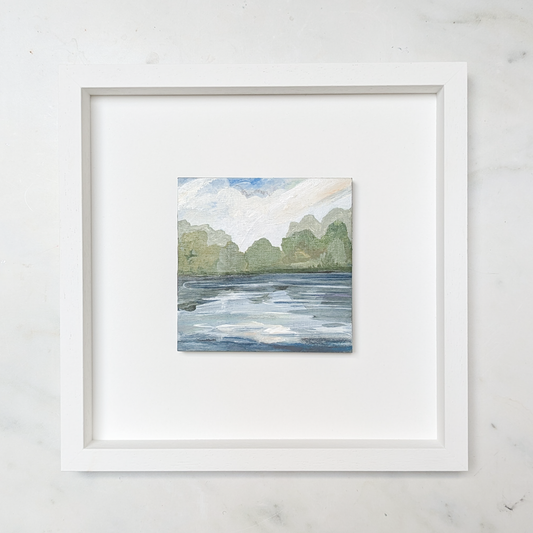 Ripples on the Lake I, Original Painting on Board