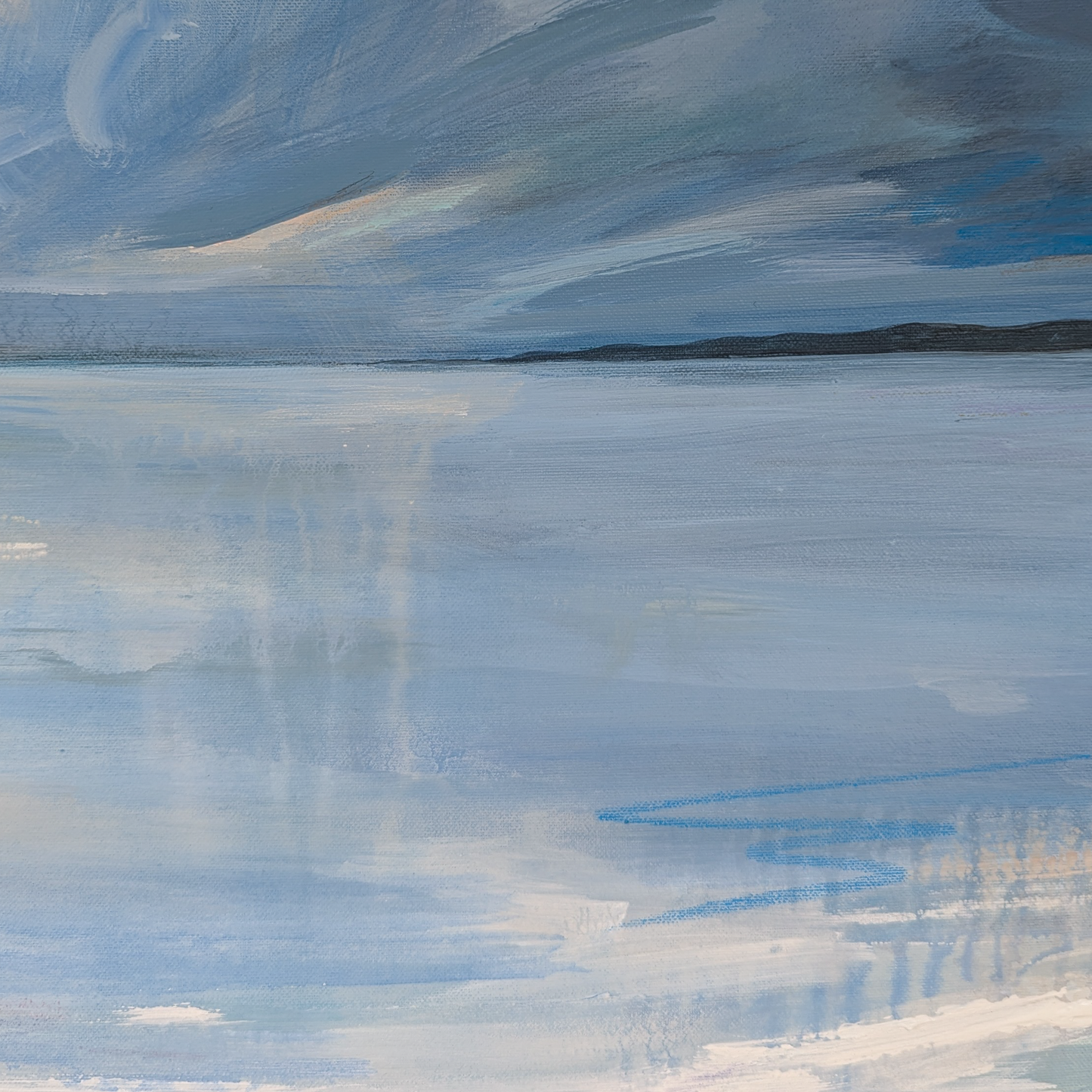 A New Beginning, Original Painting on Canvas