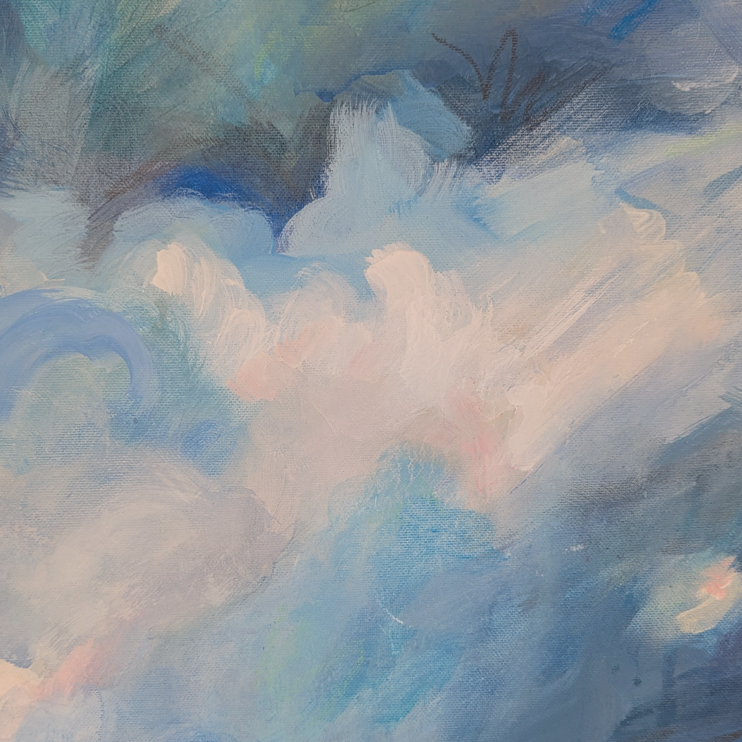 A New Beginning, Original Painting on Canvas